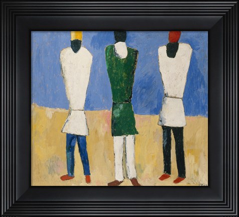 Framed Peasants, c. 1928 Print