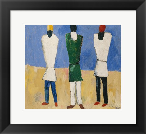 Framed Peasants, c. 1928 Print