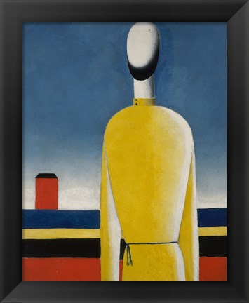 Framed Presentimento Complex (Man with yellow shirt), 1928-1932 Print