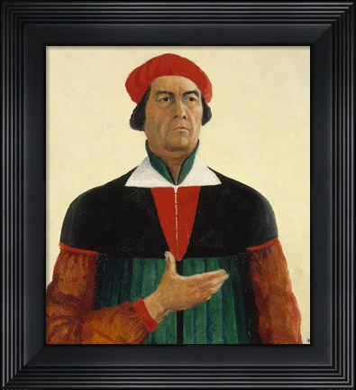 Framed Self-Portrait, 1933 Print