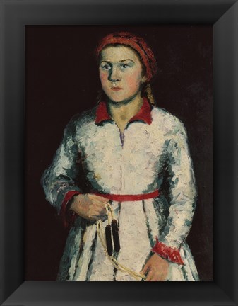 Framed Una Kazimirovna Uriman-Malevich, 1934 Print
