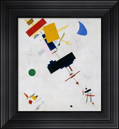 Framed Suprematism (Supremus, no 56), 1916 Print