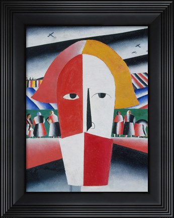Framed Head of a Peasant, c. 1928 Print
