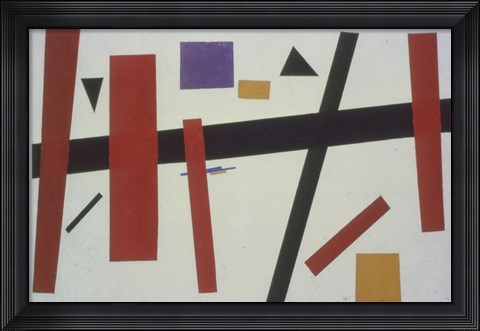 Framed Suprematism no 50 Print