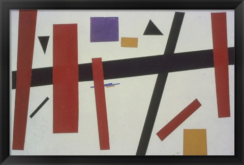 Framed Suprematism no 50 Print