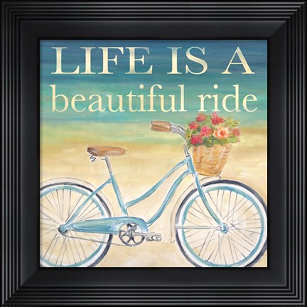 Framed Beautiful Ride I Print