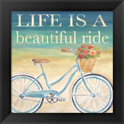 Framed Beautiful Ride I Print