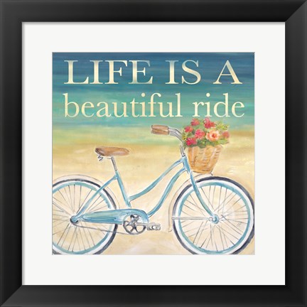 Framed Beautiful Ride I Print