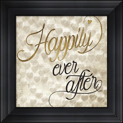 Framed Love Life IV Print