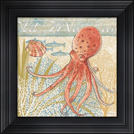 Framed Oceana IV Print