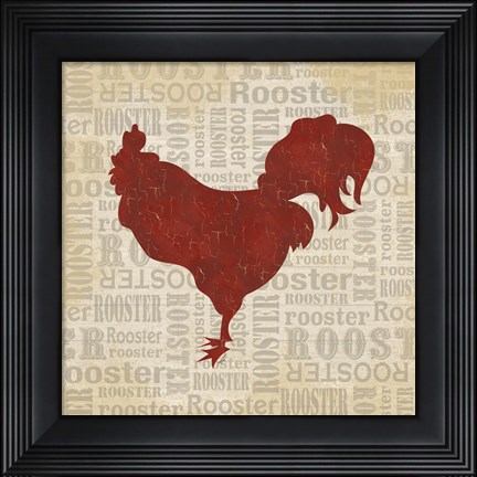 Framed Farm Animals II Print