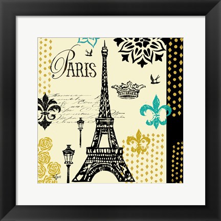 Framed Paris Architecture II Print