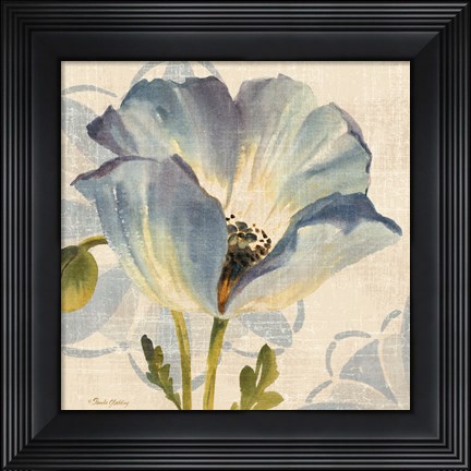 Framed Watercolor Poppies IV Print