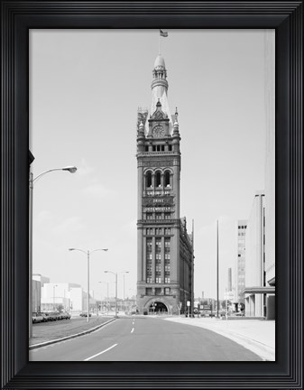 Framed City Hall, 200 East Wells Street, Milwaukee, Milwaukee County, WI Print