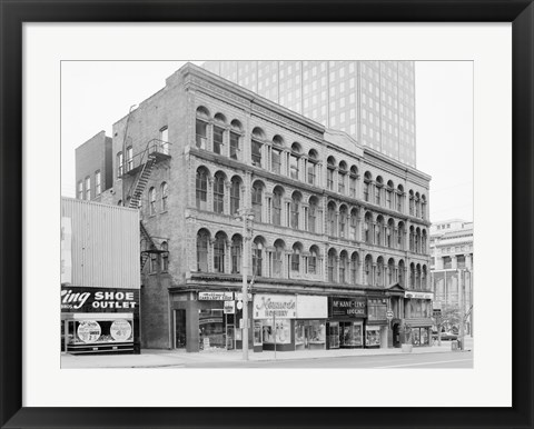 Framed Iron Block, 205 East Wisconsin Avenue, Milwaukee, Milwaukee County, WI Print