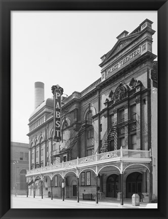 Framed Pabst Theater, 144 East Wells Street, Milwaukee, Milwaukee County, WI Print