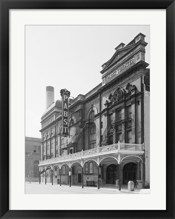 Framed Pabst Theater, 144 East Wells Street, Milwaukee, Milwaukee County, WI Print