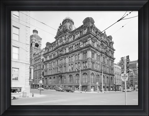 Framed Mitchell Building, 207 East Michigan Street, Milwaukee, Milwaukee County, WI Print