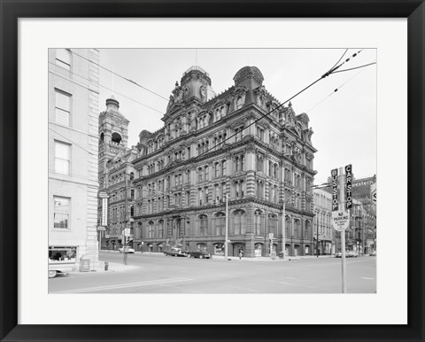 Framed Mitchell Building, 207 East Michigan Street, Milwaukee, Milwaukee County, WI Print