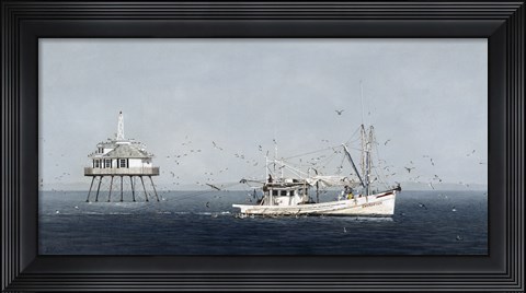 Framed Middle Bay Light Print