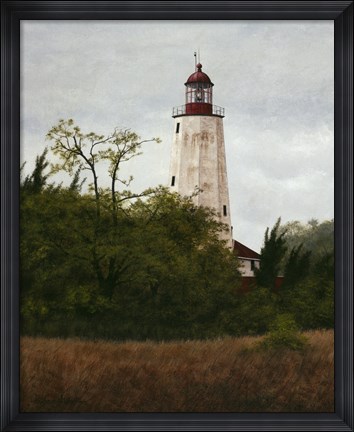 Framed Sandy Hook Lighthouse Print