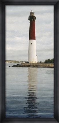 Framed Barnegat Lighthouse Print