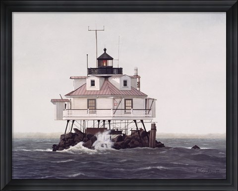 Framed Thomas Point Revisited Print