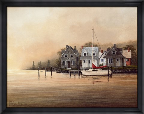 Framed Bayside Splendor Print