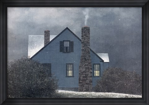 Framed Twilight Flurries Print