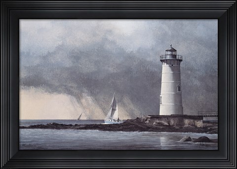 Framed Out After The Storm Print