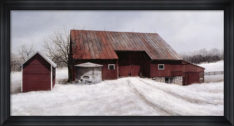 Framed Winter Solace Print