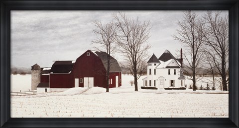 Framed Restful Season Print