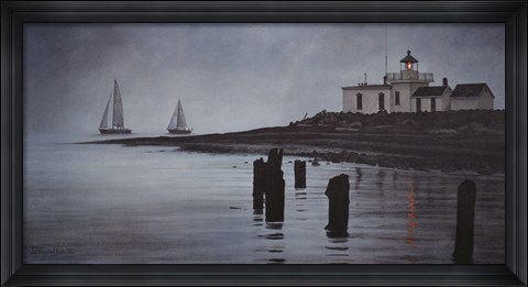 Framed Late Return Print