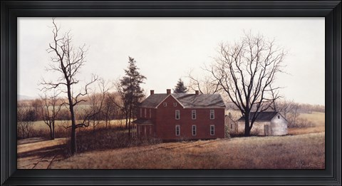 Framed Long Shadows Print