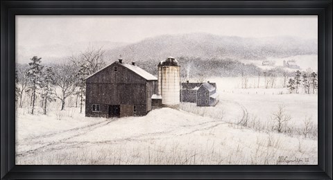 Framed Peaceful Valley Print