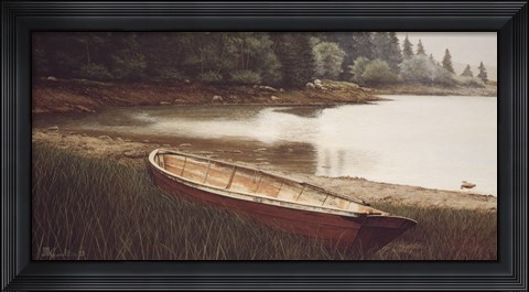 Framed Secluded Cove Print