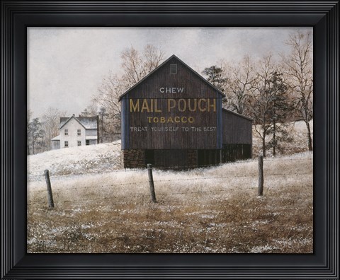 Framed Mail Pouch Barn Print