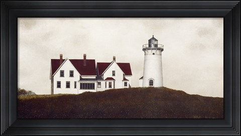 Framed Nobska Light Print
