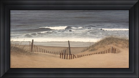 Framed Outer Banks Beach Print