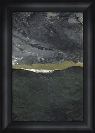 Framed Wave Vii,  c.  1900-1901 Print