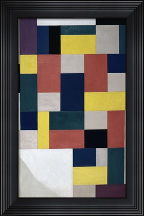 Framed Pure Painting ( Composition),  1920 Print