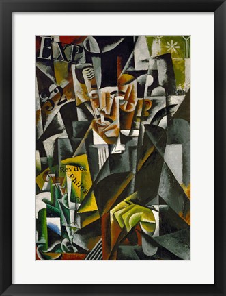 Framed Philosopher, 1915 Print