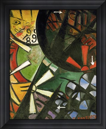 Framed Roulette, 1915 Print