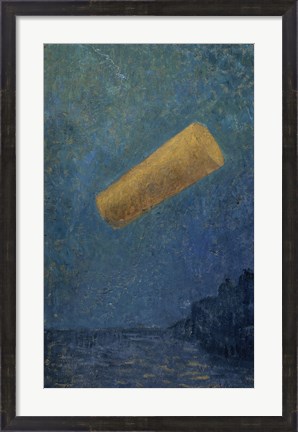 Framed Cylinder Of Gold, 1910 Print