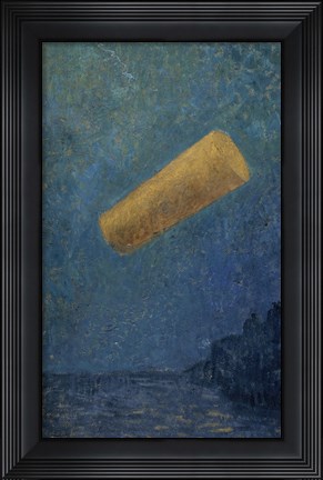 Framed Cylinder Of Gold, 1910 Print