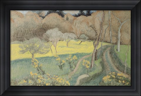 Framed Landscape, 1912 Print
