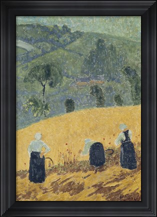 Framed Harvest,  1920-25 Print
