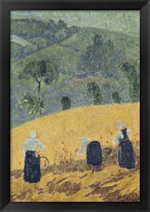 Framed Harvest,  1920-25 Print