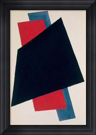 Framed Painterly Architectonis, 1916 Print