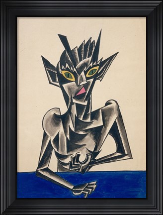 Framed Young Devil, 1920 Print